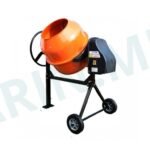 Betoniera MPN 160 L oranj-negru ,protectie motor